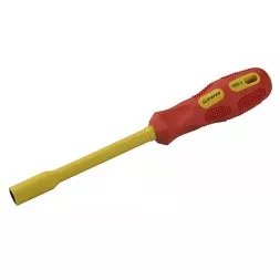 Отвертка STAYER &quot;INSULATED&quot; MAX-GRIP диэлектрич, Cr-V, HEX 7x125мм 25829-07-125 G
