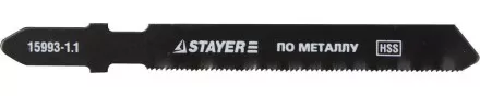 Полотна STAYER &quot;PROFI&quot;, T118G, для эл/лобзика, HSS, по металлу (0,5-1,5мм), EU-хвост., шаг 1,1мм, 50мм, 2шт 15993-1.1_z01 купить в Тюмени