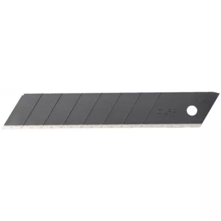 Лезвие OLFA BLACK MAX сегментированное, 8 сегментов, 18х100х0,5мм, 50шт OL-LBB-50B купить в Тюмени