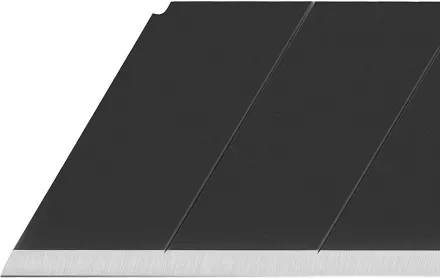 Лезвие OLFA BLACK MAX сегментированное, 8 сегментов, 18х100х0,5мм, 50шт OL-LBB-50B купить в Тюмени