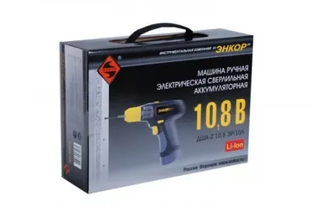 Шуруповерт ДША-2 108 ЭР/10Л аккумуляторный сумка 50010 купить в Тюмени