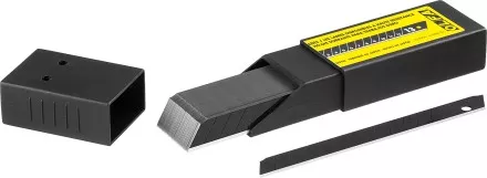 Лезвия OLFA сегментированные BLACK MAX, 9х80х0,38мм, 13 сегментов, 50шт OL-ABB-50B купить в Тюмени
