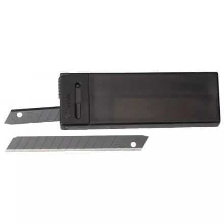 Лезвие OLFA сегментированные BLACK MAX, 9х80х0,38мм, 13 сегментов, 10шт OL-ABB-10B купить в Тюмени