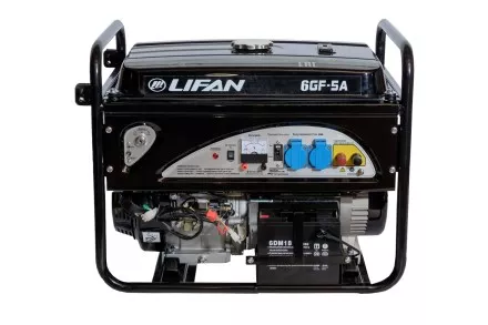 Бензогенератор LIFAN 6GF-5A автомат купить в Тюмени