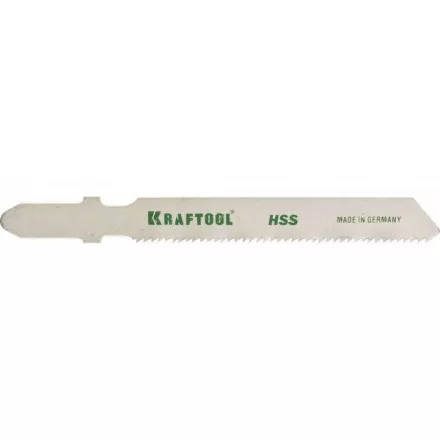 Полотна KRAFTOOL, T118A, для эл/лобзика, HSS, по металлу (1,5-2мм), EU-хвост., шаг 1,2мм, 55мм, 5шт 159551-1.2-S5 купить в Тюмени