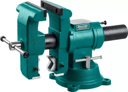 Тиски KRAFTOOL 3D-STEEL универсальные 32704-150 купить в Тюмени