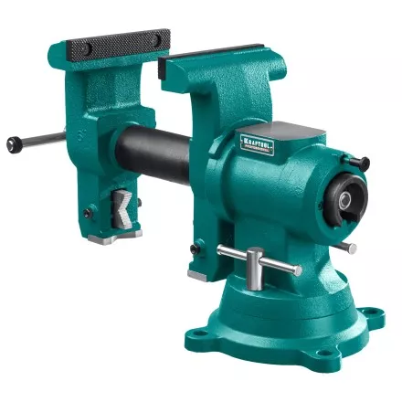Тиски KRAFTOOL 3D-STEEL универсальные 32704-150 купить в Тюмени