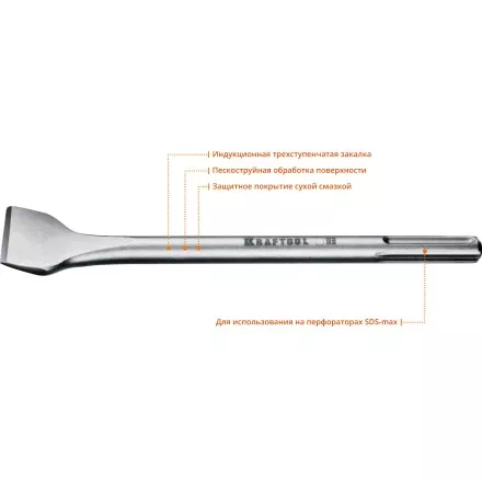 Зубило SDS-Max 29333-50-300 купить в Тюмени