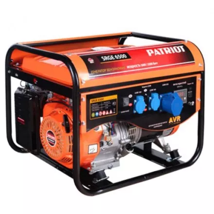 Бензогенератор Patriot Max Power SRGE 6500 купить в Тюмени