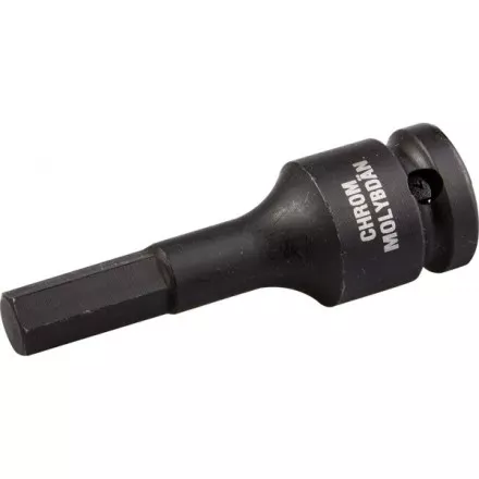 Торцовая головка KRAFTOOL &quot;INDUSTRIE QUALITAT&quot; ударная (1/2&quot;), HEX, Cr-Mo, фосфатированная, H9 27950-09 купить в Тюмени