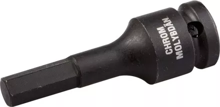 Торцовая головка KRAFTOOL &quot;INDUSTRIE QUALITAT&quot; ударная (1/2&quot;), HEX, Cr-Mo, фосфатированная, H9 27950-09 купить в Тюмени
