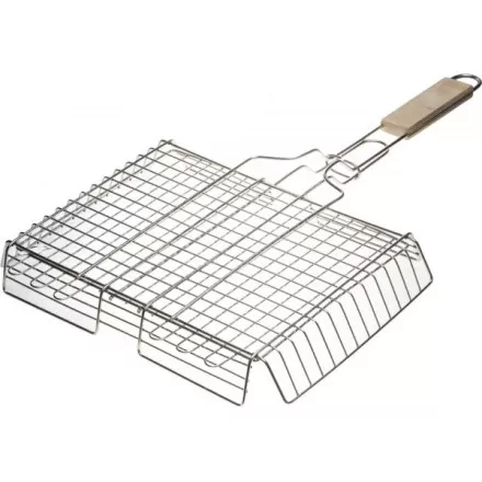 Решетка-гриль GRINDA &quot;BARBECUE&quot;, объемная, нержавеющая сталь, 340х260мм 424732 купить в Тюмени