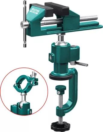 Тиски KRAFTOOL PRECISION шарнирно-поворотные 32711-75 купить в Тюмени