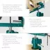 Тиски KRAFTOOL PRECISION шарнирно-поворотные 32711-75 купить в Тюмени
