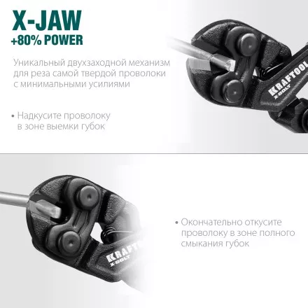 Компактный цельнокованый болторез KRAFTOOL X-BOLT 23283 купить в Тюмени
