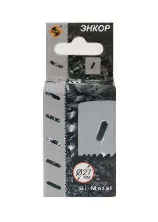 Коронка Bi-Metal Ф27 мм М3 Энкор 24127 купить в Тюмени
