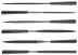 Набор STAYER &quot;MASTER&quot; Надфили, ручка из ПВХ, 100мм, 6шт 1603-10-H6_z01 купить в Тюмени