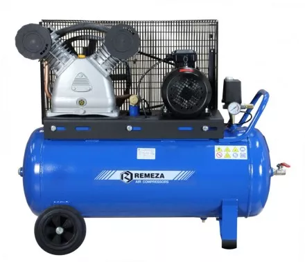 Компрессор масляный поршневой ременной СБ 4/С-100 LB50 Remeza купить в Тюмени