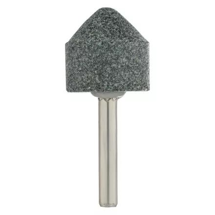 Шарошка абразивная, конус, для дрели, 25 x 25 мм, хвостовик d6 мм, 63С Denzel 76021 купить в Тюмени