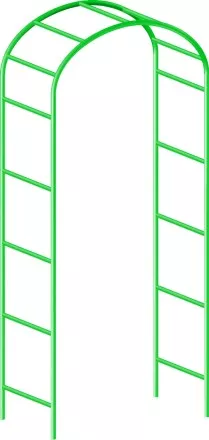 Арка садовая декоративная для вьющихся растений, 240х141см  PALISAD 69120 купить в Тюмени