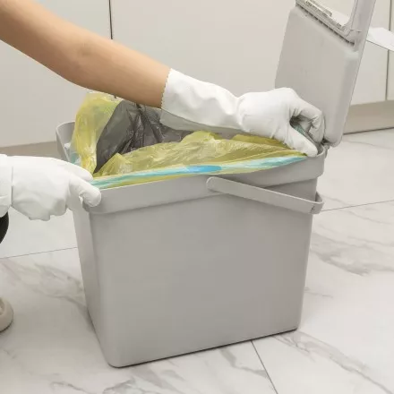 Пакеты для мусора с завязками 35 л x 15 шт. желтые, Home Palisad 927165 купить в Тюмени