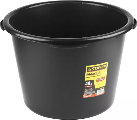 Кадка STAYER &quot;MASTER&quot; строительная пластмассовая, 40л 06098-40 купить в Тюмени