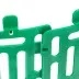 Протектор для защиты стволов деревьев, комплект 4 шт., зеленый Palisad 65071 купить в Тюмени