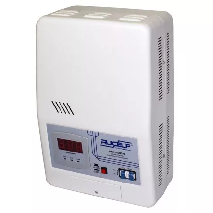 Стабилизатор напряжения релейный RUCELF SRW-5000-D купить в Тюмени