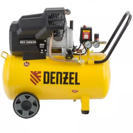 Компрессор воздушный Denzel DKV2200/50 Х-PRO 58083 купить в Тюмени