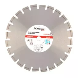 Диск алмазный 400 х 25.4 мм, &quot;Асфальт&quot;, сухой/мокрый рез, Pro Matrix 731083