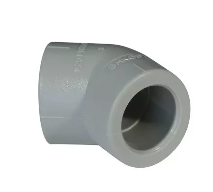 Уголок PP-R 45° 32мм серый (50/350) 44152 купить в Тюмени