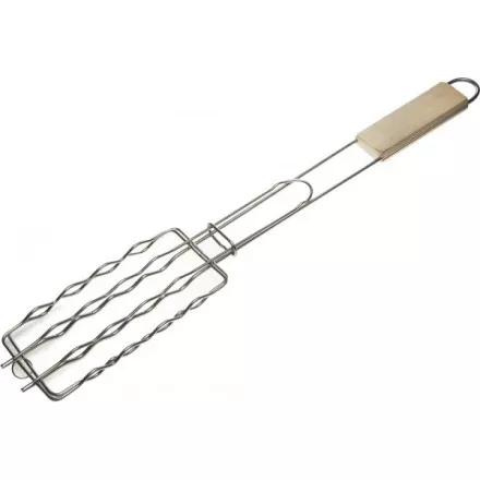 Решетка-гриль GRINDA &quot;BARBECUE&quot; для сосисок, нержавеющая сталь, 170х85мм 424730 купить в Тюмени