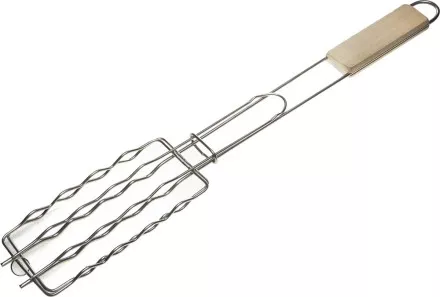 Решетка-гриль GRINDA &quot;BARBECUE&quot; для сосисок, нержавеющая сталь, 170х85мм 424730 купить в Тюмени