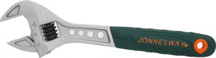 Ключ разводной 200 0-24мм пластиковая ручка   W27 АT8 Jonnesway 48046 купить в Тюмени