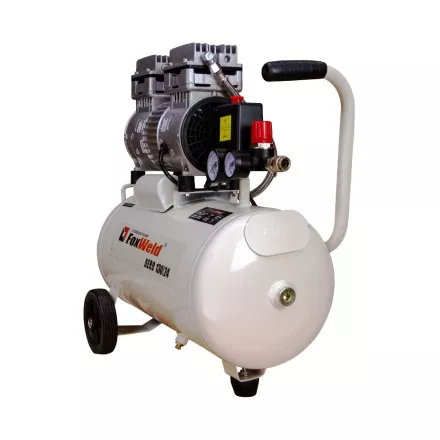 Компрессор безмасляный коаксиальный AERO 130/24 oil-free FoxWeld купить в Тюмени