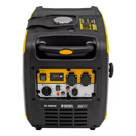 Генератор инверторный Denzel GS-3800iSE, 3,8 кВт, 230 В, закрытый корпус,электростартер купить в Тюмени