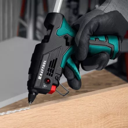 KRAFTOOL  GG-200, 11 мм 200°C, термоклеящий газовый пистолет 55524 купить в Тюмени