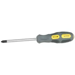 Отвертка STAYER &quot;PROFESSIONAL&quot; &quot;MAX-GRIP&quot; ударная, двухкомпонентная рукоятка, магнит наконечник, Cr-V, PH №3x150мм 25824-3-150 G