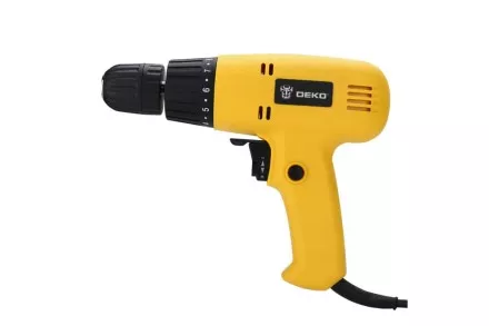Дрель-шуруповерт сетевой DEKO DKSD400W, 063-4086 купить в Тюмени