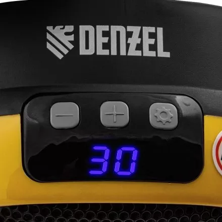 Тепловентилятор портативный керамический Denzel DTFC-700, 3 реж. вентилятор, нагрев 700 Вт 96407 купить в Тюмени