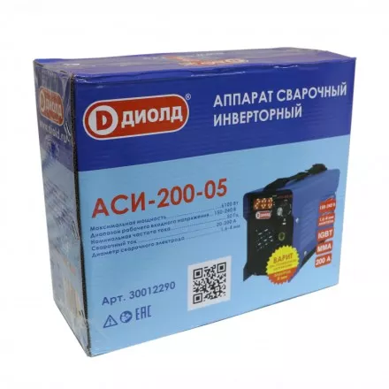 Аппарат сварочный инверторный Диолд АСИ 200-05 купить в Тюмени
