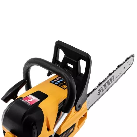 Пила цепная бензиновая Denzel DS-4516, шина 40 см, 45 см3, 2,5 л.с, шаг 0,325, паз 1,5 мм, 64 звена 95236 купить в Тюмени