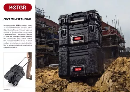 Ящик-лоток &quot;GEAR CRATE&quot;, 22&quot; KETER 38373 купить в Тюмени