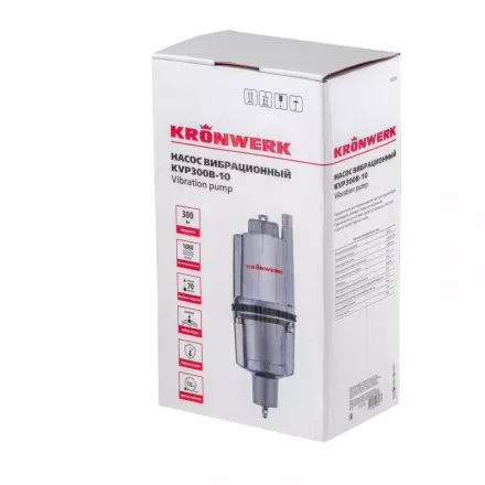 Вибрационный насос Kronwerk KVP300B-10 нижний забор 97239 купить в Тюмени