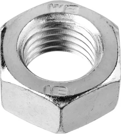 Гайка ГОСТ 5927-70, M16, 2 шт, кл. пр. 6, оцинкованная, ЗУБР 303556-16 купить в Тюмени