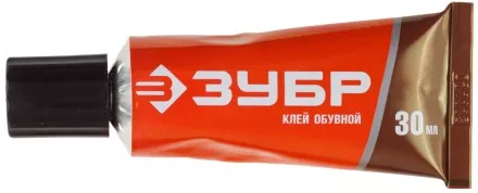 Клей ЗУБР обувной водостойкий, в блистере, 30 мл 41942 купить в Тюмени