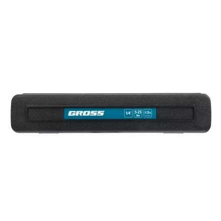 Ключ динамометрический Gross 14180, 5-25 Нм, 1/4&quot;, CrV купить в Тюмени