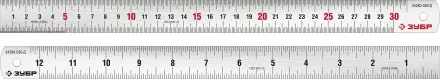 ЗУБР Про-30Д, длина 0.30 м, усиленная нержавеющая линейка, Профессионал (34280-030-Д) купить в Тюмени