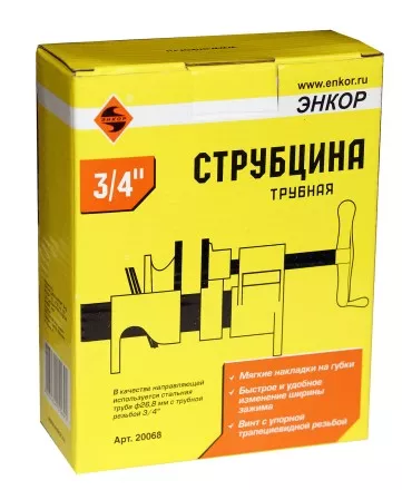 Струбцина трубная 3/4 Энкор 20068 20068 купить в Тюмени