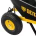 Тачка строительная Denzel 69000, усиленная, объем 140 л, 250 кг, двухколесная, колесо 15х6.00-6 купить в Тюмени